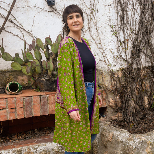 Kimono Midi Reversible Indian