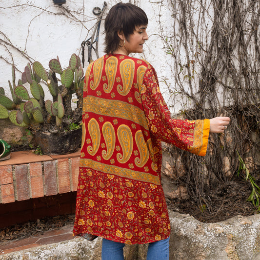 Kimono Midi Reversible Ocrhan