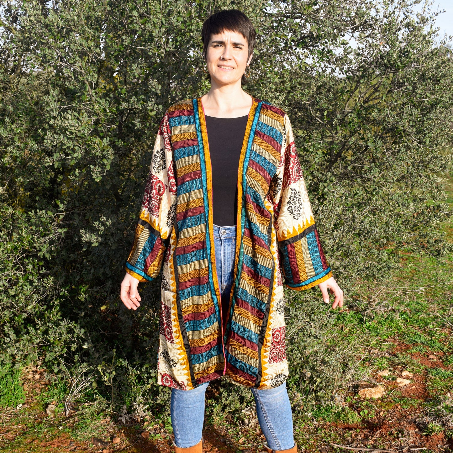 Kimono Midi Reversible Mhantra